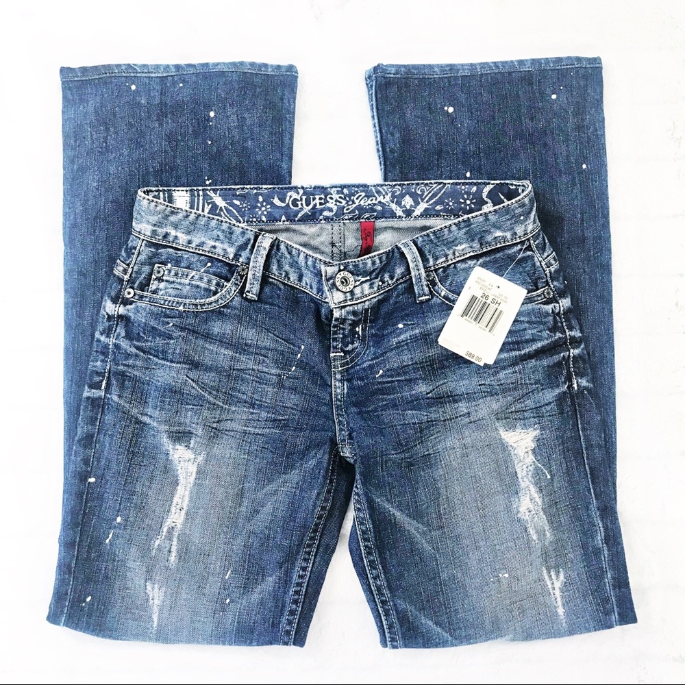 🐚Guess jeans Brazilian paint was 26short
